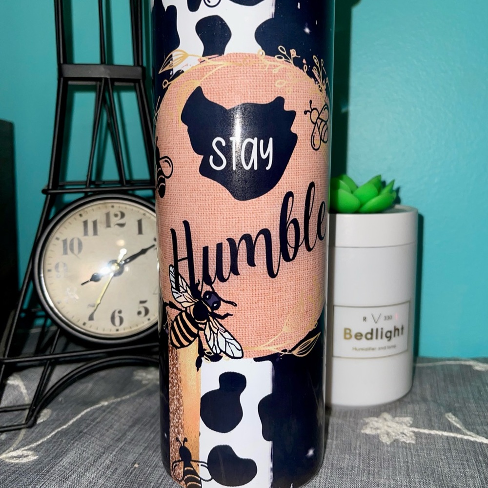 Stay humble sublimation tumbler